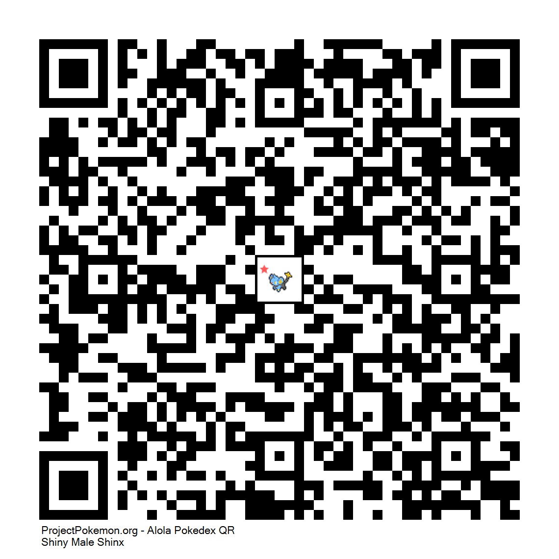 Cdigo QR de Shinx variocolor